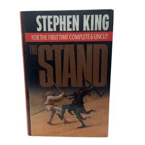 Stephen King The Stand Complete & Uncut Hardcover Book w/ Dust Jacket 1990
